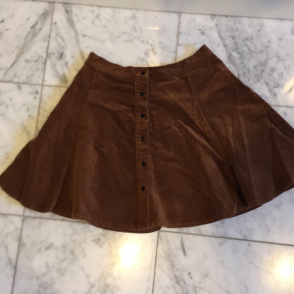 Velvet skirt